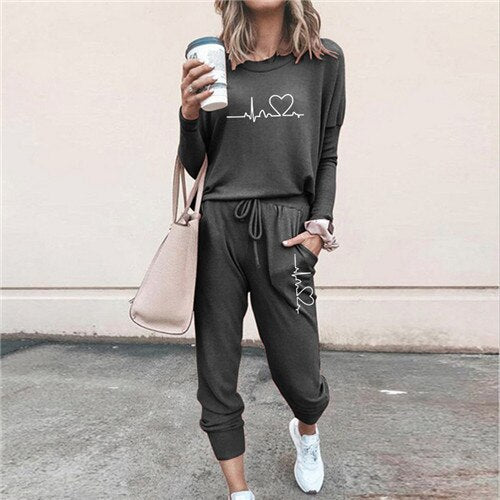 Heartbeat - Bequemer und Warmer Jumpsuit
