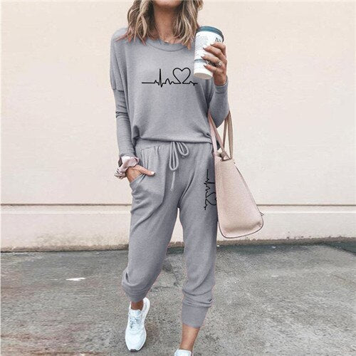 Heartbeat - Bequemer und Warmer Jumpsuit