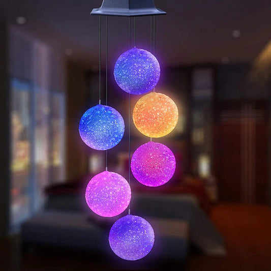Solar LED Kristallkugeln